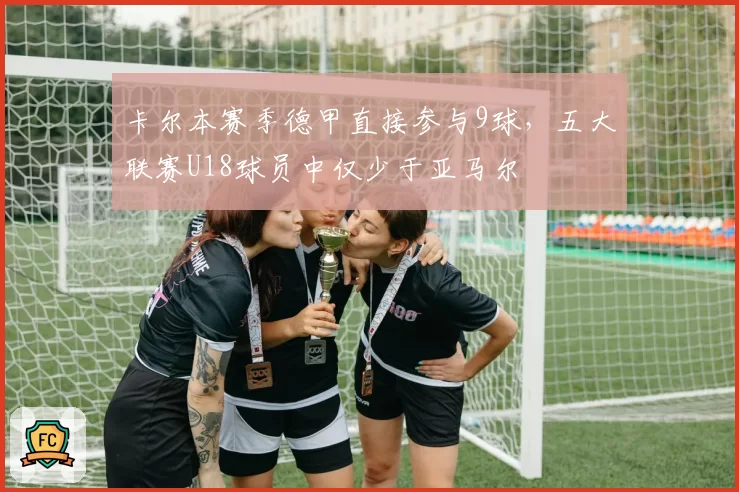 卡尔本赛季德甲直接参与9球，五大联赛U18球员中仅少于亚马尔