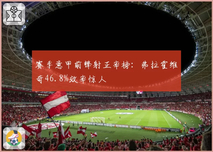 赛季意甲前锋射正率榜:弗拉霍维奇46.8%效率惊人